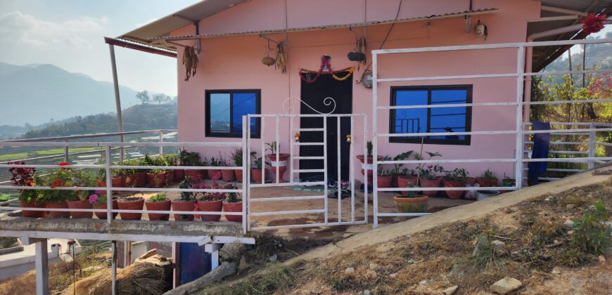 Beautiful 1 Story 5 Aana House with Mountain View in Bansbari, Dakshinkali for 1 Crore Only